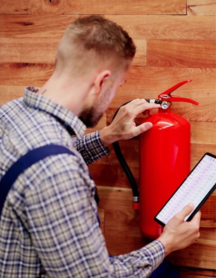 extinguisher installation