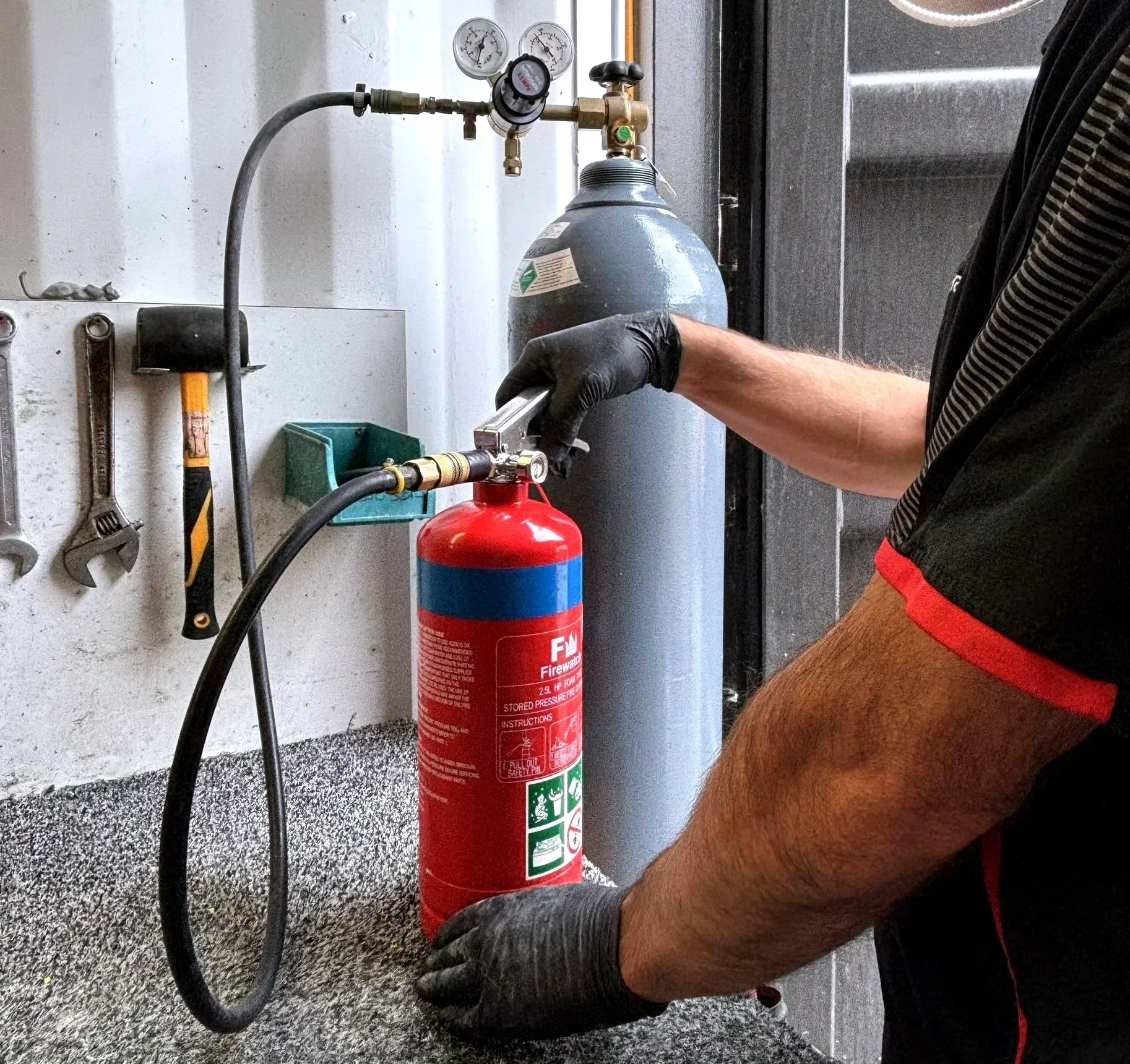 fire extinguisher refilling and servicing